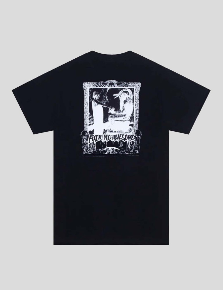 T-shirt FUCKING AWESOME quantismo salto tee nero